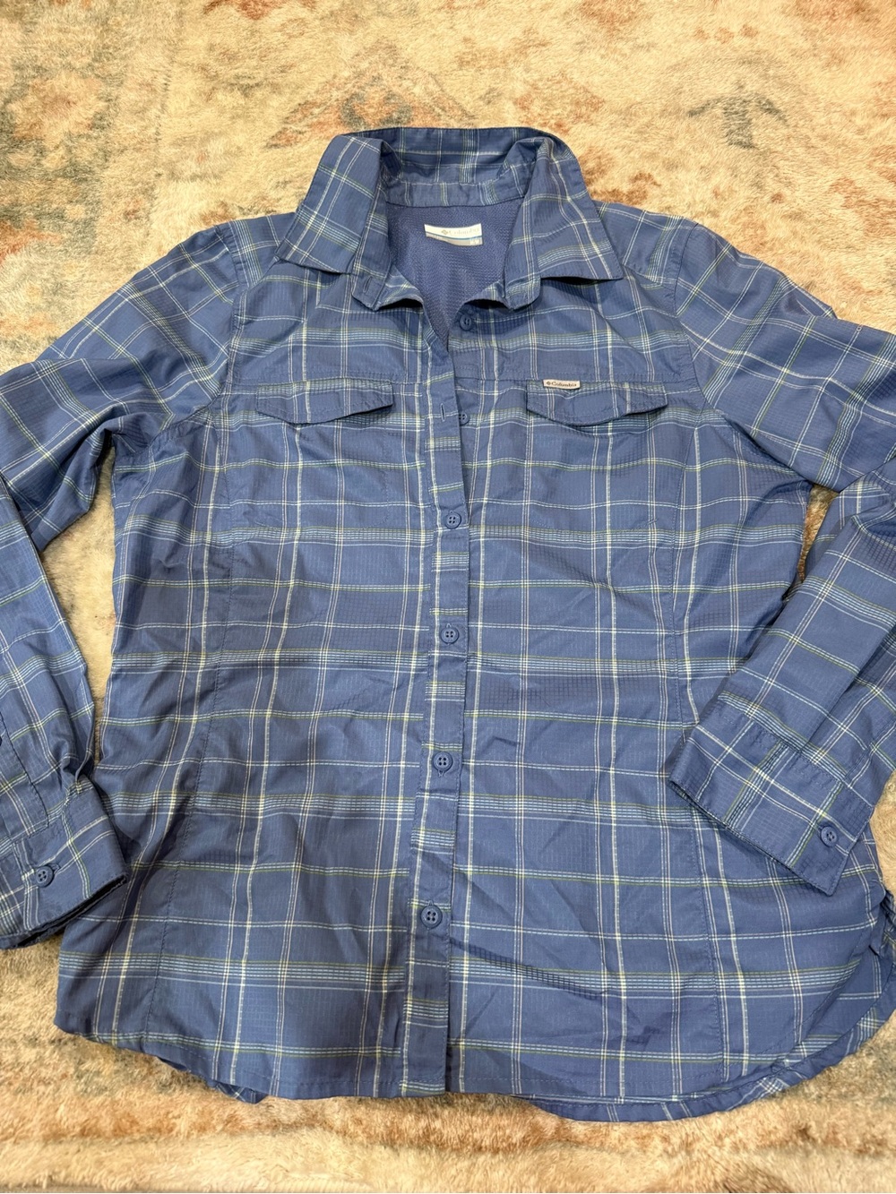 Women’s Lightweight Blue hiking Shirt